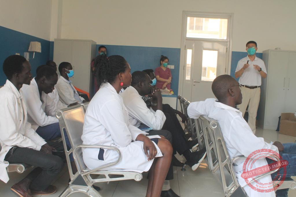 Doctors attend training at Juba Teaching Hospital (Photo: courtsey)
