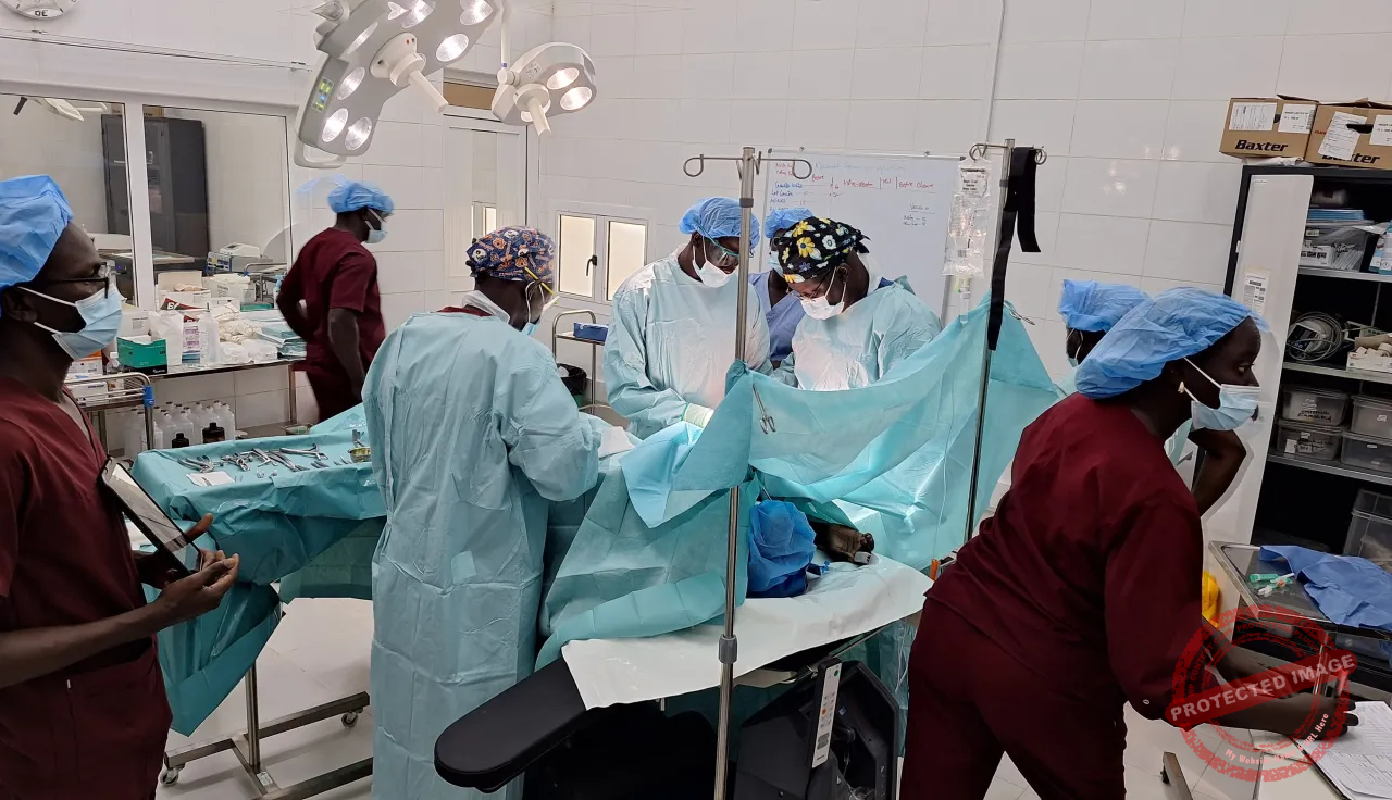 Doctors attend training at Juba Teaching Hospital (Photo: courtsey)