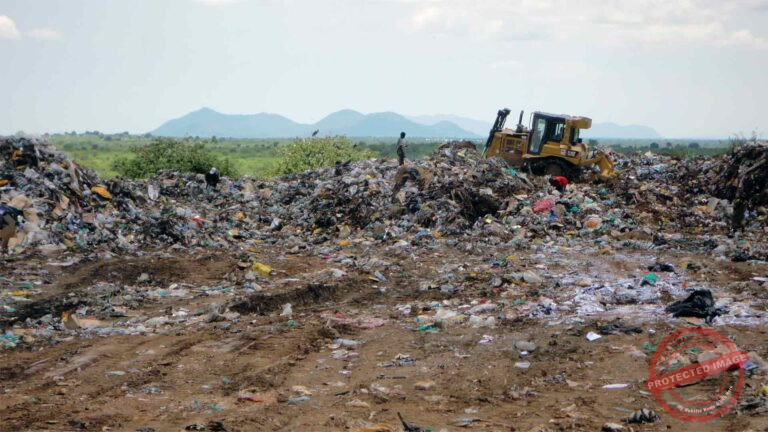 Waste dumping site in Juba [Photo: courtesy]