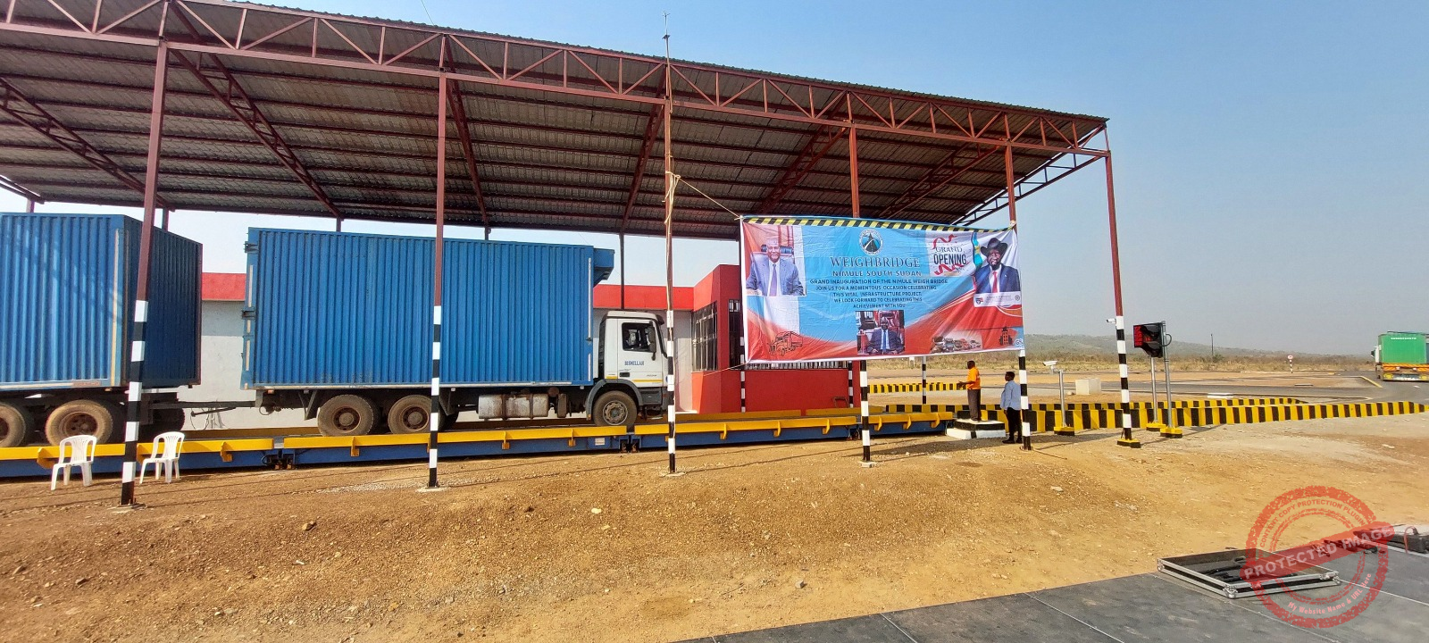 Nimule Weightbridge installed in February [Photo: Courtesy]