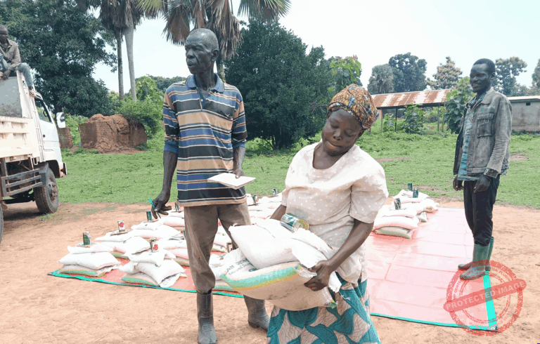 Farmers receive high-quality seeds from GIZ South Sudan - Photo credit: GIZ South Sudan