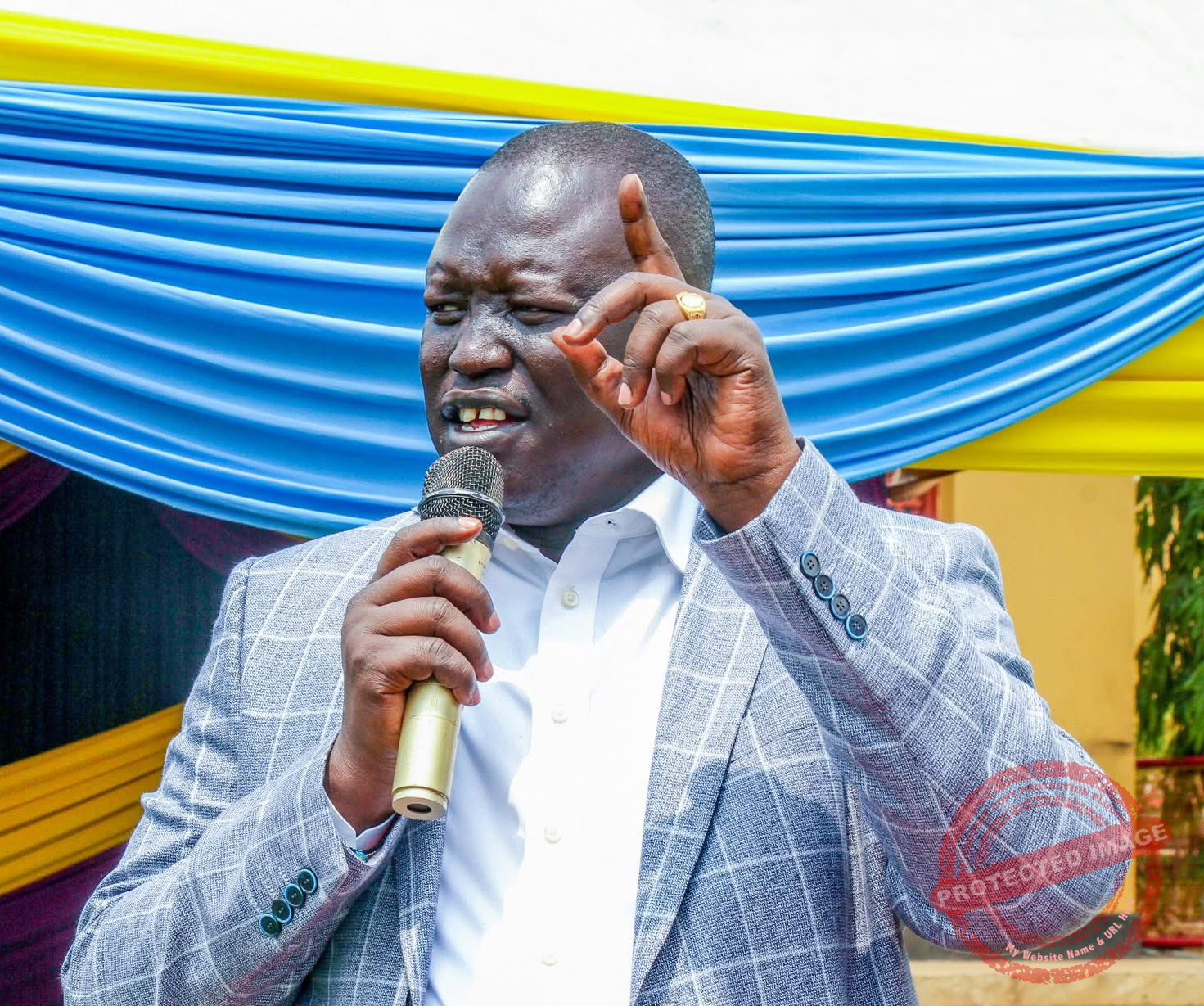 Simon Akuei Deng, the Commissioner General of National Revenue Authority [Photo: courtesy]