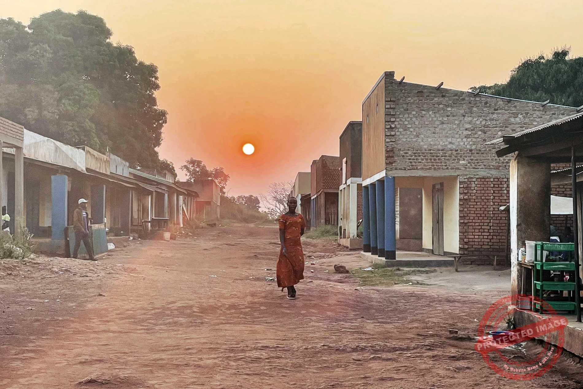 A street in Tambura County, Western Equatoria State [Photo credit: The New Humanitarian]