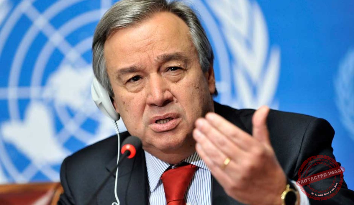 UN Secretary General António Guterres. [Photo: courtesy]
